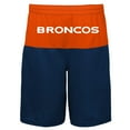 thumbnail image 3 of Youth Russell Wilson Navy Denver Broncos Player Name & Number Shorts, 3 of 3