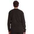 thumbnail image 2 of #followme Henley Thermal Shirt for Men Breathable Long Sleeve Shirt (Black, X-Large), 2 of 2