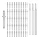 thumbnail image 4 of 300 clavos de cuerno de oveja, tornillos para zócalo sin juntas, doble rodapié, inoxidables, de madera maciza, clavos invisibles para, 4 of 9