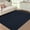 Navy, variant on COZONY 5'x7' Washable Area Rug, Modern Textured Low-Pile Polypropylene Carpet, Stain Resistant Non-Slip Solid Accent Rug for Living Room Bedroom, Cream