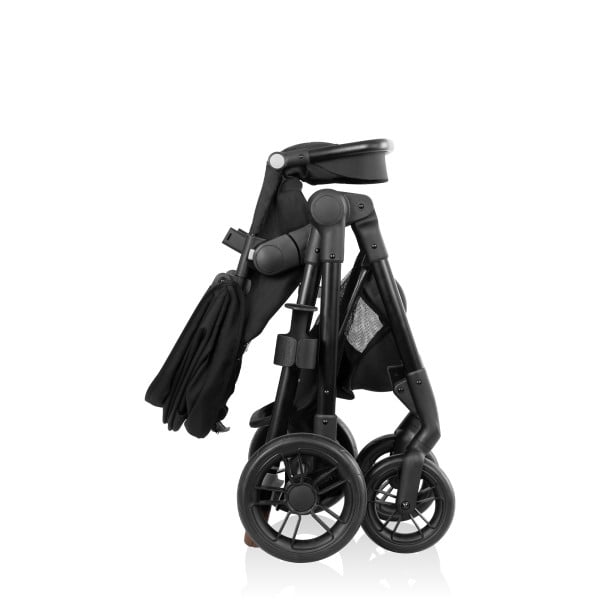 Evenflo Pivot Xpand NXT Travel System featuring LiteMax NXT Infant Car Seat, Coal Black