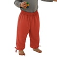 thumbnail image 6 of LYHaoo Lightweight Kids Long Pants For Boys And Girls Air Conditioning Sun Loose Fit Casual Trousers Boys Pants(Orange), 6 of 7