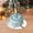 Blue, variant on Cake Aromatherapy Candle, Wuztai Scented Soy Wax Cupcake Candle, 2.76x2.76x2.17in Holiday Birthday Gift Decoration Long Lasting Burn, Pink