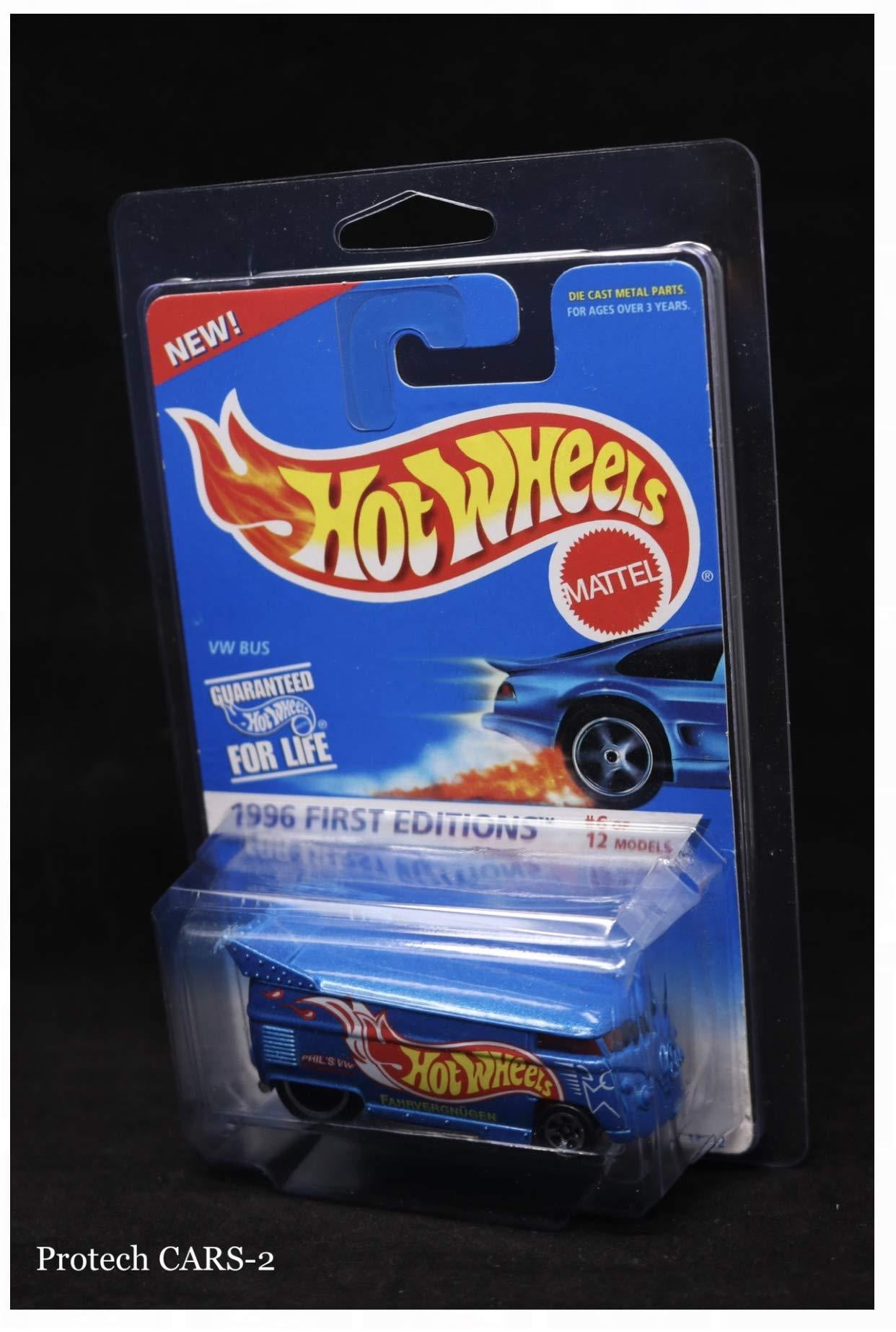 Display Car Case for carded Hot Wheels 4.25" x 6.5" x 1.75" Protech Storage 
