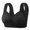 #0307-Black, variant on Betivan Women's Daily Bra, Thin Front Buckle Bra Wireless Push-Up Breathable Underwear for Everyday Wear