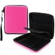 thumbnail image 5 of Estuche rígido de EVA de 2 piezas, bolsa de almacenamiento portátil, estuche protector con cordones para 2DSPink, 5 of 12