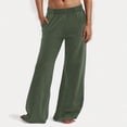 thumbnail image 1 of Workout Wide Leg Elastic Waist Sweatpants Fashion Line Loose Pants Fall Casual Basic Trousers, 1 of 6
