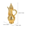 thumbnail image 2 of Golden Retro Wine Kettle for Storage Use Crafted with Alloy Material, 2 of 4