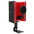 thumbnail image 1 of Spptty Microphone Isolation Shield Anti‑Noise Foldable Three‑Door Soundproof Cover For Anchor Recording ,Isolation Shield,Microphone Shield, 1 of 8