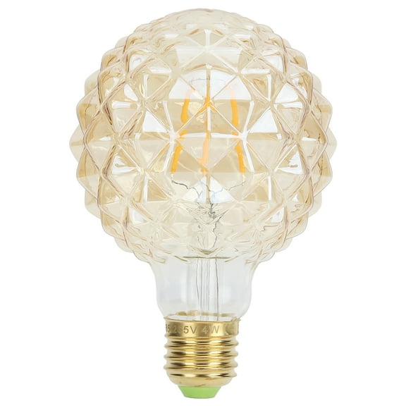Retro Bulb E27 - Unique Shaped Vintage Filament Lamp, 4W, 220V, 360lm, Warm Light Gold