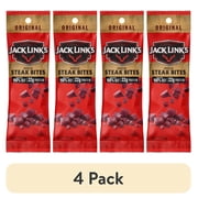(4 pack) Jack Link's® Original Beef Jerky Steak Bites, 1.75 oz