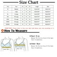 thumbnail image 2 of Sports Bras for Women Women's Bra Soild Underwear Bra Everyday Gathering Sports Bra Yoga Underwear Womens Bras Summer Plus Size Bras for Women, 2 of 5