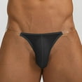 thumbnail image 2 of EchfiProm Underwear for Men Thong Breathable Black Comfortable 2XL Underpants, 2 of 6