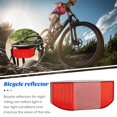 thumbnail image 3 of Réflecteur à Panneau Agrandi 1 Ensemble Réflecteur de Vélo Haute Visibilité Kit de Réflecteurs avant Arrière pour Sécurité Cycliste, 3 of 8
