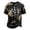 Black, variant on Mens Halloween T-Shirts Short Sleeve Skeleton Moon Print Casual Loose Fit Crew Neck Cotton Blend T Shirts for Man,2XL