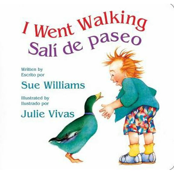 Pre-Owned I Went Walking / Sali De Paseo (Spanish Edition), 9780152058951, 0152058958, Paperback, Bilingual edition
