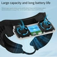 thumbnail image 2 of Cooling Fan Face Cover for Meta/Oculus Quest 3 Accessories, Air Circulation VR Fan with Soft & Comfortable Face Pad, 2 Speeds Cooling Fan to Relieve Lens Fogging, 2 of 8