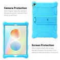 thumbnail image 2 of Dteck Screen Protector Case for Apple iPad 8th Generation 10.2" (2020),Shockproof Hybrid Rubber Protective Kickstand iPad 7th Gen 10.2-inch (2019) Cover with Soft PET Film,Skyblue, 2 of 5