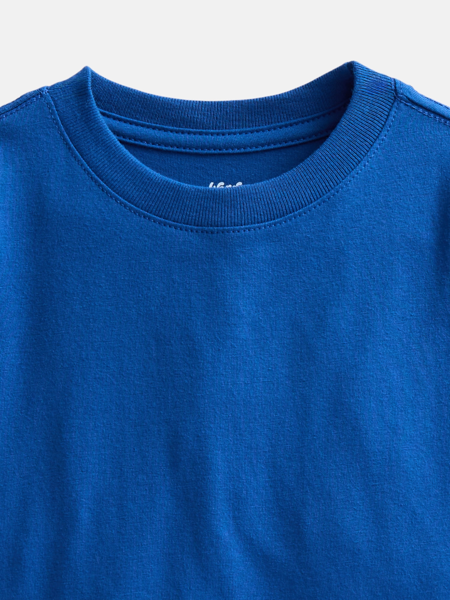 Wonder Nation Baby and Toddler Boys Solid Tee with Long Sleeves, Sizes 0/3M-5T