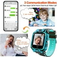thumbnail image 4 of Eurhowing GPS SmartWatch, 4G Kids Phone Watch with 2 Way Video Call, Real-Time Location, SOS, Voice Chat, HD Touch Screen, Dual Camera, Gifts for Boys Girls Age 3-15, Green, 4 of 10