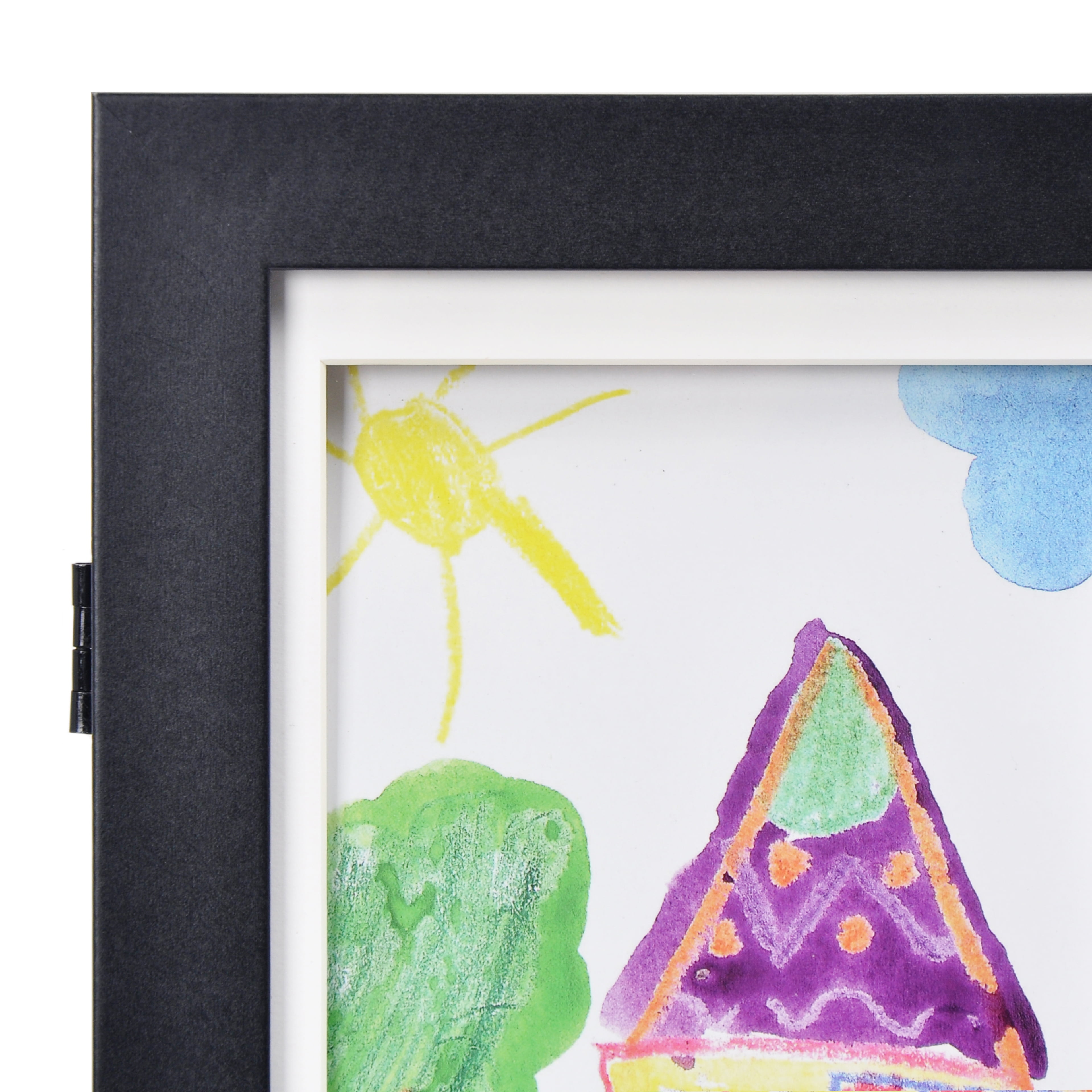 9" x 12" Black Kids Artwork Display Frame by Studio Décor - Display Children's Drawing and Artwork - Hold Up to 50 Pieces - 1 Pack
