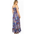 thumbnail image 3 of HAPPY BAY Women's Beach Summer Wedding Tube Top Maxi Evening Frill Dress M-L Sky_AB131, 3 of 5