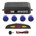 thumbnail image 2 of Riwesomey Juego de sensores de estacionamiento Elenxs, pantalla LED para coche, 4 marcha atrás trasera, estacionamiento, copia de seguridad automática Cámaras de salpicadero de coche Azul, 2 of 8