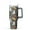 Grey, variant on 40oz Halloween Tumbler with Handle, Skull Face | Print | Halloween Gifts for Men & Women | with Lids and Straws | Stainless Steel Insulated | Water Bottle Mug
