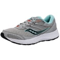 thumbnail image 1 of Saucony Cohesion 13 - Zapatillas para correr para mujer, color gris/menta, 7,5 M US, 1 of 5