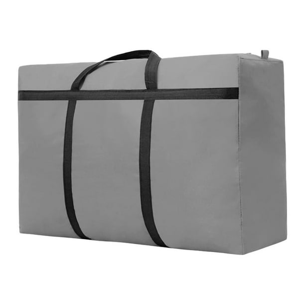 Toystoory Bolsa de tela Oxford de gran capacidad para mudarse y viajar Bolsa de 180L que no se desprende gran capacidad Almacenamiento y organización del hogar gris claro-180L