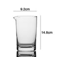 thumbnail image 2 of Crystal Cocktail Mixing Glass Thick Weighted Bottom - Premium Seamless Design - Professional Quality, 2 of 5