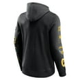 thumbnail image 3 of Men's Fanatics Black Indiana Pacers Home Court Pullover Hoodie, 3 of 3