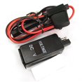 thumbnail image 1 of Cargador USB para motocicleta 5V 3.1A a adaptador USB con voltaje, 1 of 8