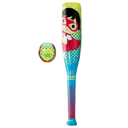 Ryan's World Soft Sport Bat and Ball Set - 21 inches -