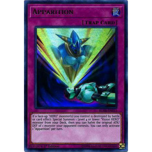 YuGiOh Battles of Legend: Hero's Revenge Ultra Rare Apparition BLHR-EN013