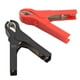 thumbnail image 2 of 10 piezas de pinza eléctrica de acero ABS Material Elasticidad moderada Pinza de prueba de seguridad roja y negra 30 A para pruebas experimentales, 2 of 9