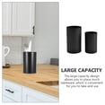 thumbnail image 3 of HONMEET 2pcs Utensil Holder for Countertop Black Kitchen Utility Holder Homeowners, 3 of 8
