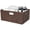 Brown, variant on GRANNY SAYS Wicker Storage Baskets for Shelves, Waterproof Woven Baskets for Organizing, Hand Woven Rectangle Basket for Pantry, Natural, 2-Pack
