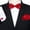 12634-JP179, variant on Synzerm Bow Ties for Men Solid Color Pre-Tie Bow Tie and Pocket Square Cufflinks Set Classic Formal Tuxedo Bowties for Wedding Party