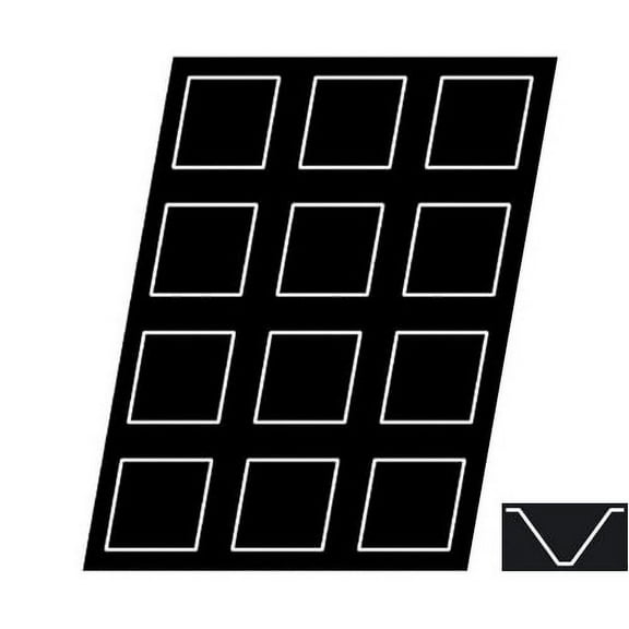 Demarle Half-Size Flexipan, Pyramid 3.0 Oz (90 ml), 12 Cavities