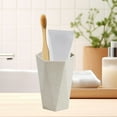 thumbnail image 6 of Toothbrush Holders Toothbrush & Mouthwash Cups Geometric Fashion Simple Toothbrush Cup, 6 of 6
