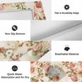 thumbnail image 6 of Pink Rose Fall Outdoor Rug for Patio/Deck/Porch, Non-Slip Large Area Rug 6 x 9 Ft, Thanksgiving Vintage Pastoral Floral Indoor Outdoor Rugs Washable Area Rugs, Reversible Camping Rug Carpet Runner, 6 of 8
