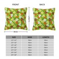 thumbnail image 2 of Yiaed St. Patrick's Day3 Print Pillow Covers Super Soft Decorative Square Throw Pillow Covers Case Cushion Covers for Sofa Couch Bedroom Car Decor（No pillow core）-24"x24", 2 of 7