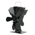 thumbnail image 2 of Ventilador De Estufa De Leña, Ventilador Termoeléctrico 5 Aspas Ecológico Alta Eficiencia Anti Deformación Resistente A Altas Temperaturas Alimentado Por Calor Para Quemador De, 2 of 8