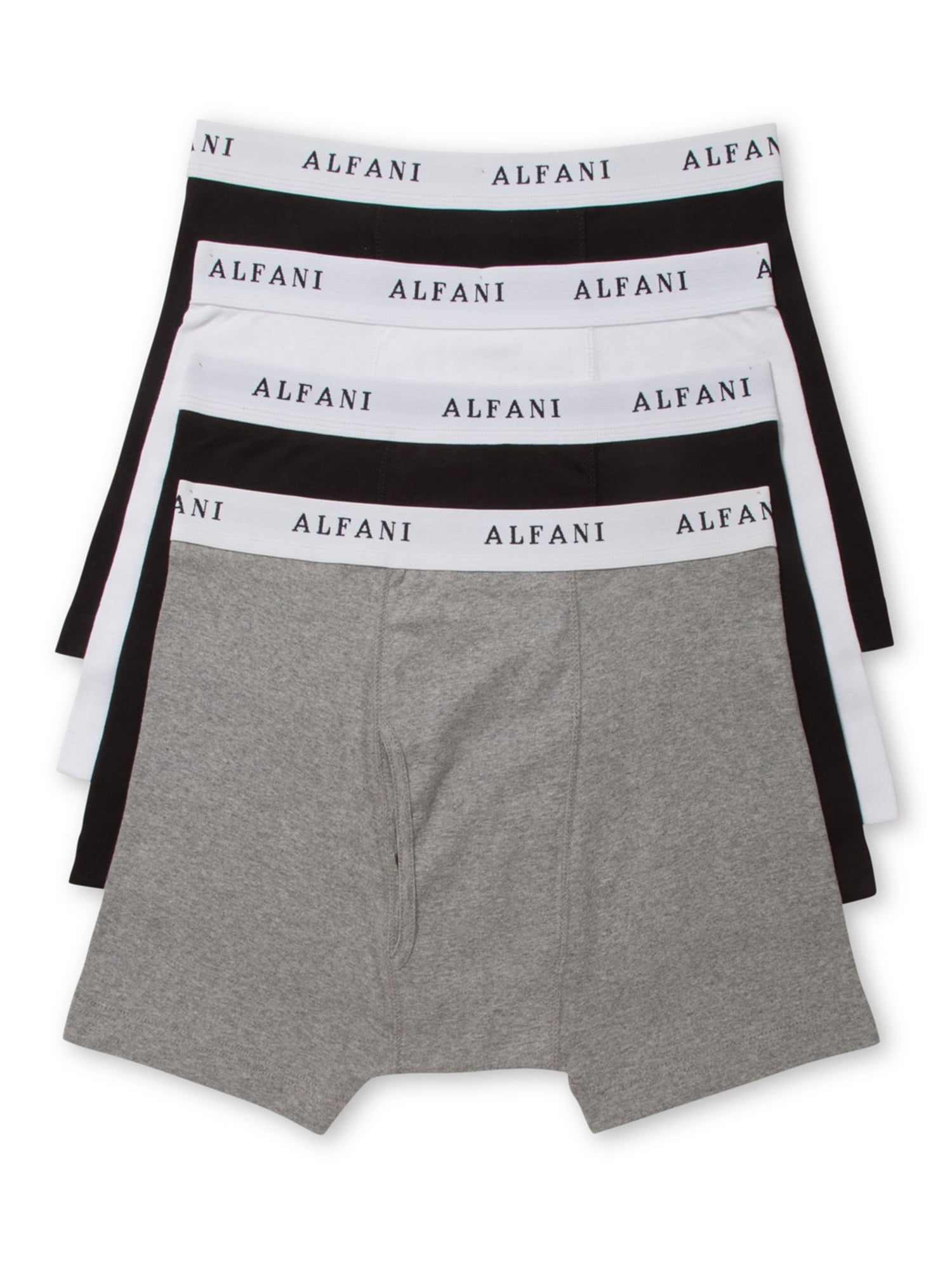 Alfani Alfani Mens 4 Pack Underwear Boxer Briefs