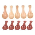 thumbnail image 6 of 10Pcs Mini Wooden Scoops, Chinese Cherry Sugar Salt Powder Condiment Spoon, Short Handle Kitchen Utensils, Natural Wood Color, for Spices, Teas, Jams, Honey, Camping, 6 of 9