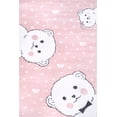 thumbnail image 2 of nuLOOM Storyteller Blushing Bears Nursery Area Rug, 4' x 6', Pink, 2 of 3