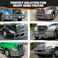 thumbnail image 2 of Mockins 90" x 11.5" x 25.5" Semi Truck Front Grille Guard, 2 of 9