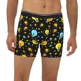 thumbnail image 2 of Men'S Boxer Briefs, Colorful Light Bulb Pattern Soft And Breathable Mens Underwear Boxer Briefs With Widen Waist, 2 of 2