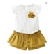 thumbnail image 3 of Conjunto de Ropa para Niña Sonducket 2 unids/set Top Corto Pantalones Talla 7, 3 of 6